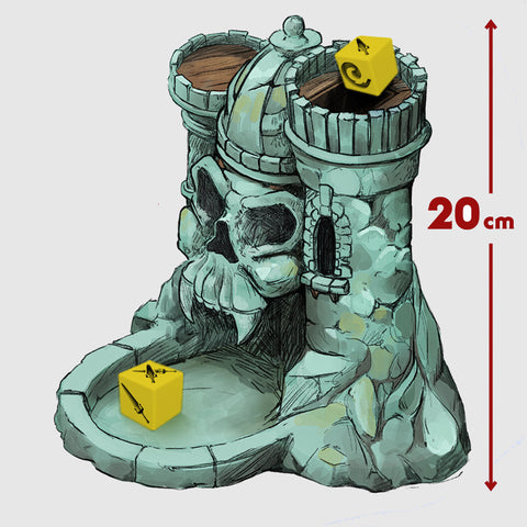 Masters of The Universe: Fields of Eternia Castle Grayskull Dice Tower