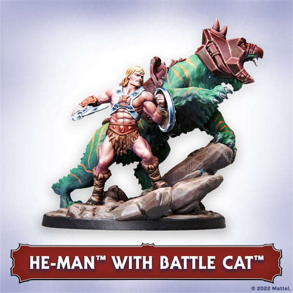 Masters of The Universe: Fields of Eternia He-Man with Battle Cat EXCLUSIVE