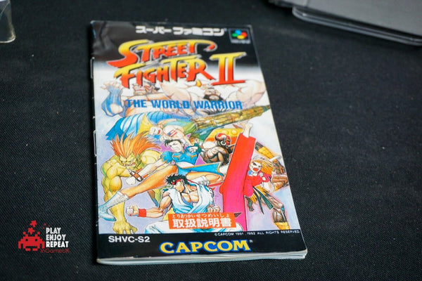 Street Fighter 2 - Super Famicom Boxed NTSC-J Japanese Version FREE UK POSTAGE