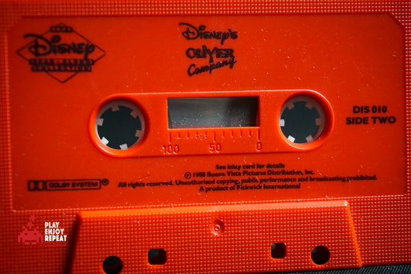 Rare 1988 ‘Oliver And Company’ Disney Read Along Collection Cassette Tape