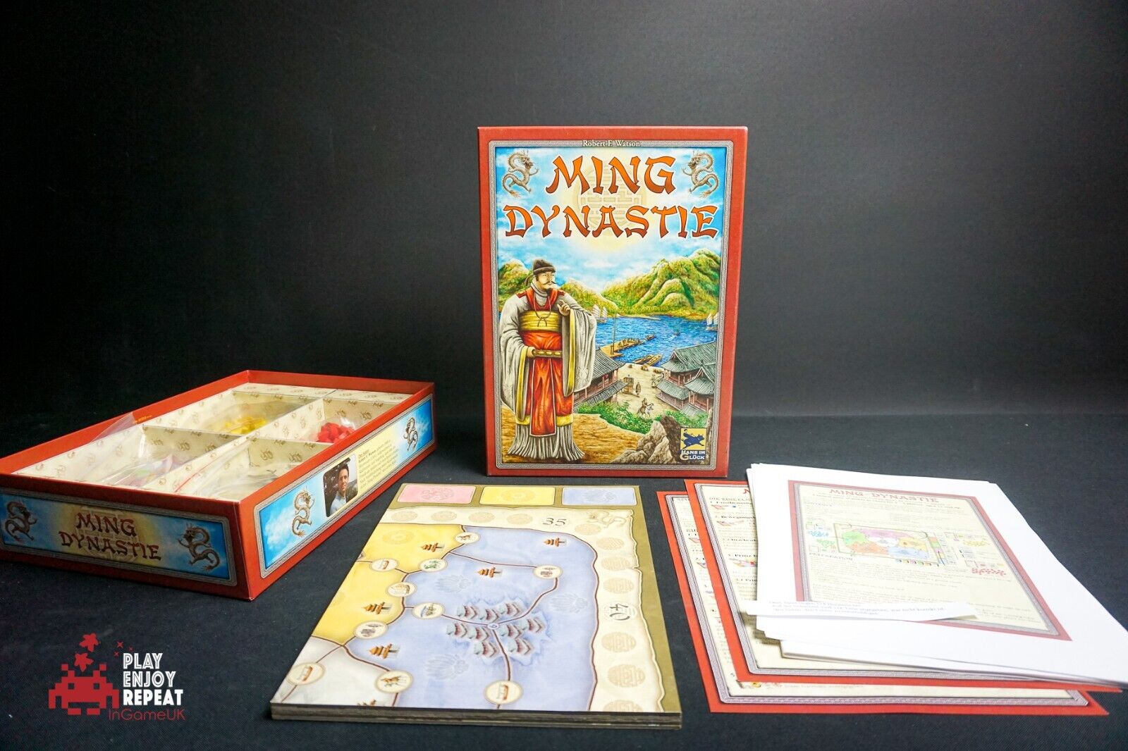 Ming Dynastie Board game Hans im Glück German Edition Complete FAST FREE UK PP