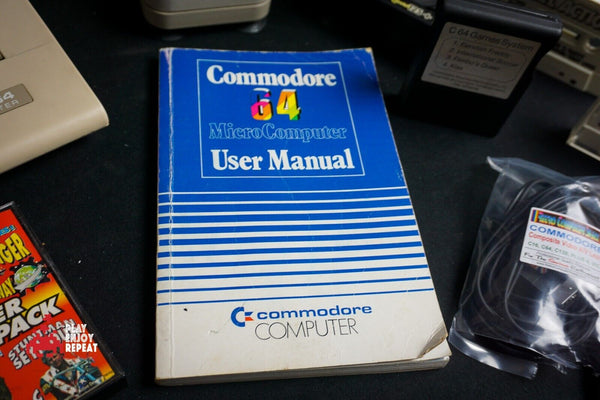 COMMODORE 64 Playful Intelligence C64 COMPUTER 64 BOXED Bundle Cassette Joystick
