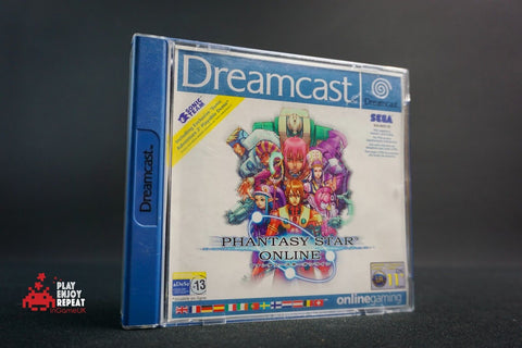 SEGA Dreamcast Phantasy Star Online COMPLETE DC FREE UK POSTAGE