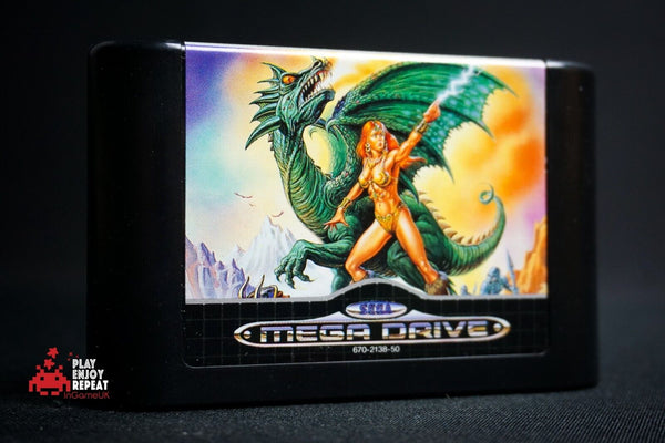 Alisia Dragoon Sega Mega Drive Complete PAL VCG COLLECTIBLE CON - FREE UK POST