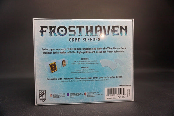 Frosthaven Card Sleeves Cephalofair UK Retailer FAST AND FREE UK POSTAGE