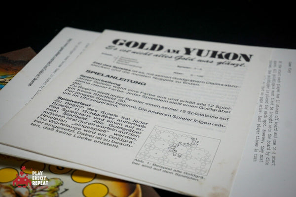 Gold am Yukon 1990 Amigo Board Game FAST AND FREE UK POSTAGE