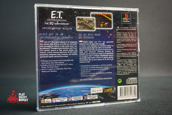 PlayStation PS1 UK PAL E.T The Extra Terrestrial Interplanetary Mission FREE UK