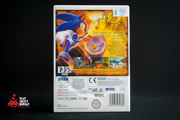 Sonic and the Secret Rings Nintendo Wii COMPLETE FREE UK DELIVERY