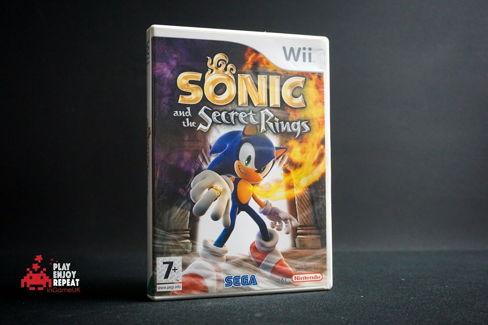 Sonic and the Secret Rings Nintendo Wii COMPLETE FREE UK DELIVERY