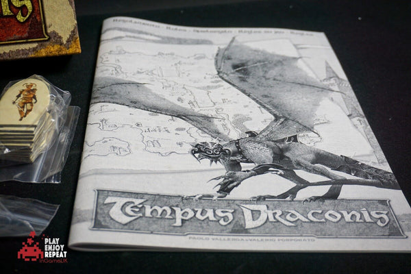 Tempus Draconis 2003 Scribabs GERMAN Board Game FAST FREE UK POSTAGE