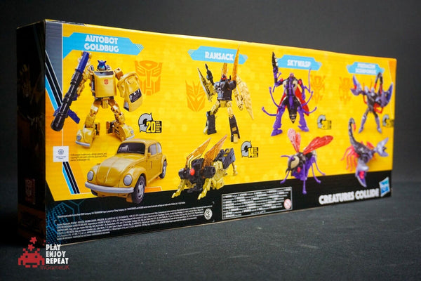 Hasbro Transformers Buzzworthy Bumblebee Creatures Collide Multipack FREE UK PP