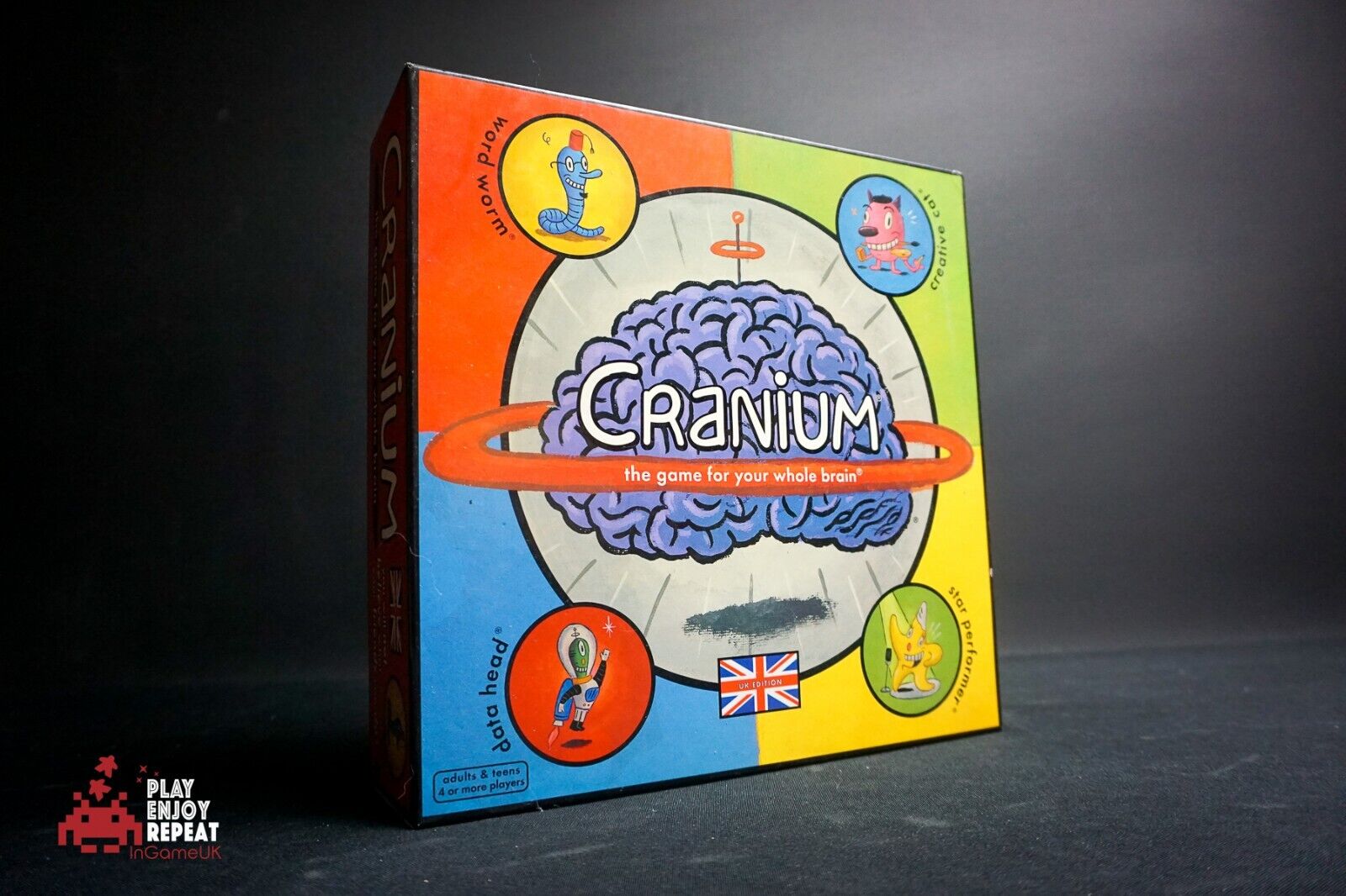 Cranium 1998 Hasbro Board Game FAST AND FREE UK POSTAGE