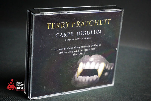 Bundle of 3 Terry Pratchett Discworld Audio Books / CDs read by Tony Robinson