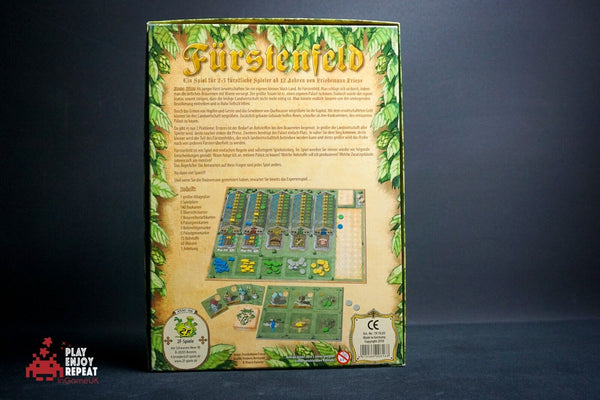 Furstenfeld 2010 2F Spiele GERMAN Board Game FAST FREE UK POSTAGE