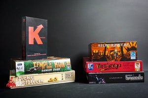 Board Game 6 K TEMPLE RUN Krusade, Silberzwerg, Vernissage FREE UK POSTAGE