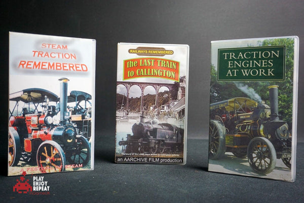 10 Train VHS Bundle Steam Vintage Plymouth Scotland Traction FAST FREE UK POST
