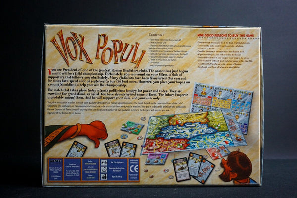 Vox Populi 1999 Tilsit Vintage Board game FAST AND FREE UK POSTAGE