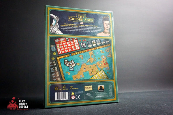 NEW The Golden Ages 2014 Quined Games Board Game FAST FREE UK POSTAGE