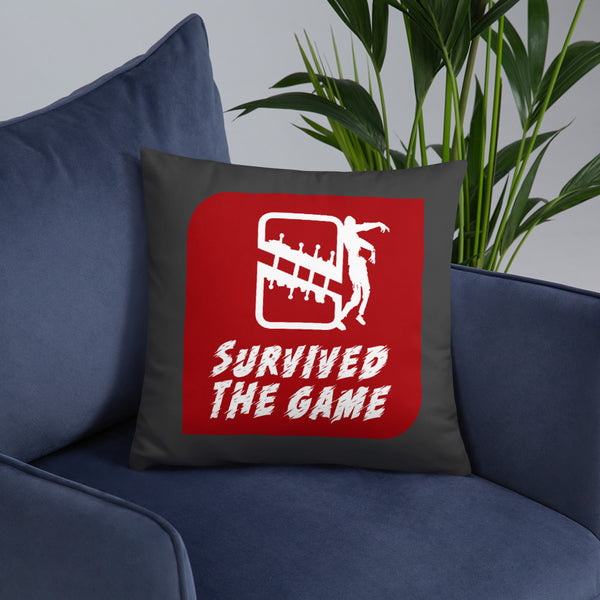 Tabletop Survival, survived the Game! Pillow!