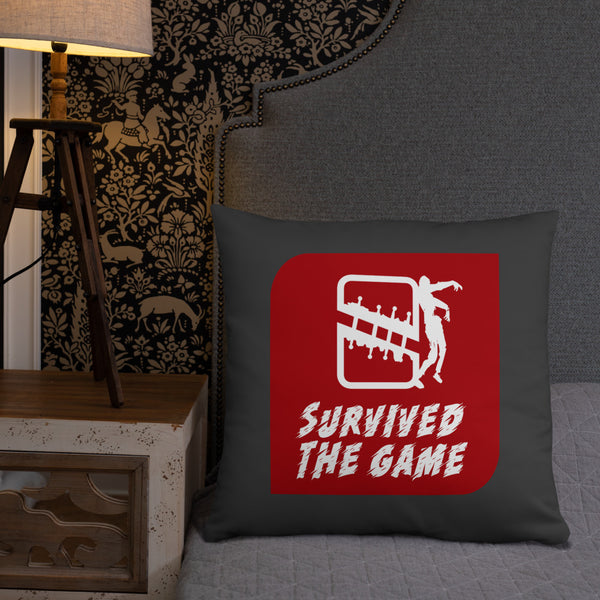 Tabletop Survival, survived the Game! Pillow!