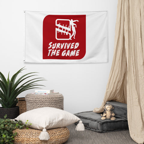 Tabletop Survival Flag Survived the Game